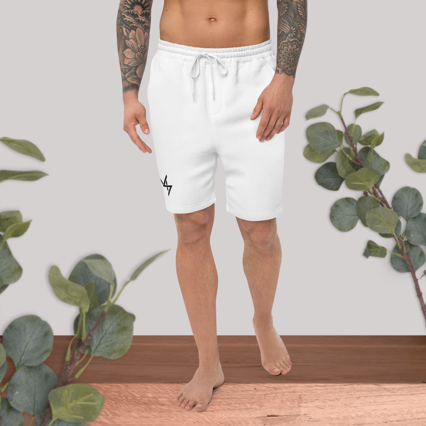 Men's fleece shorts